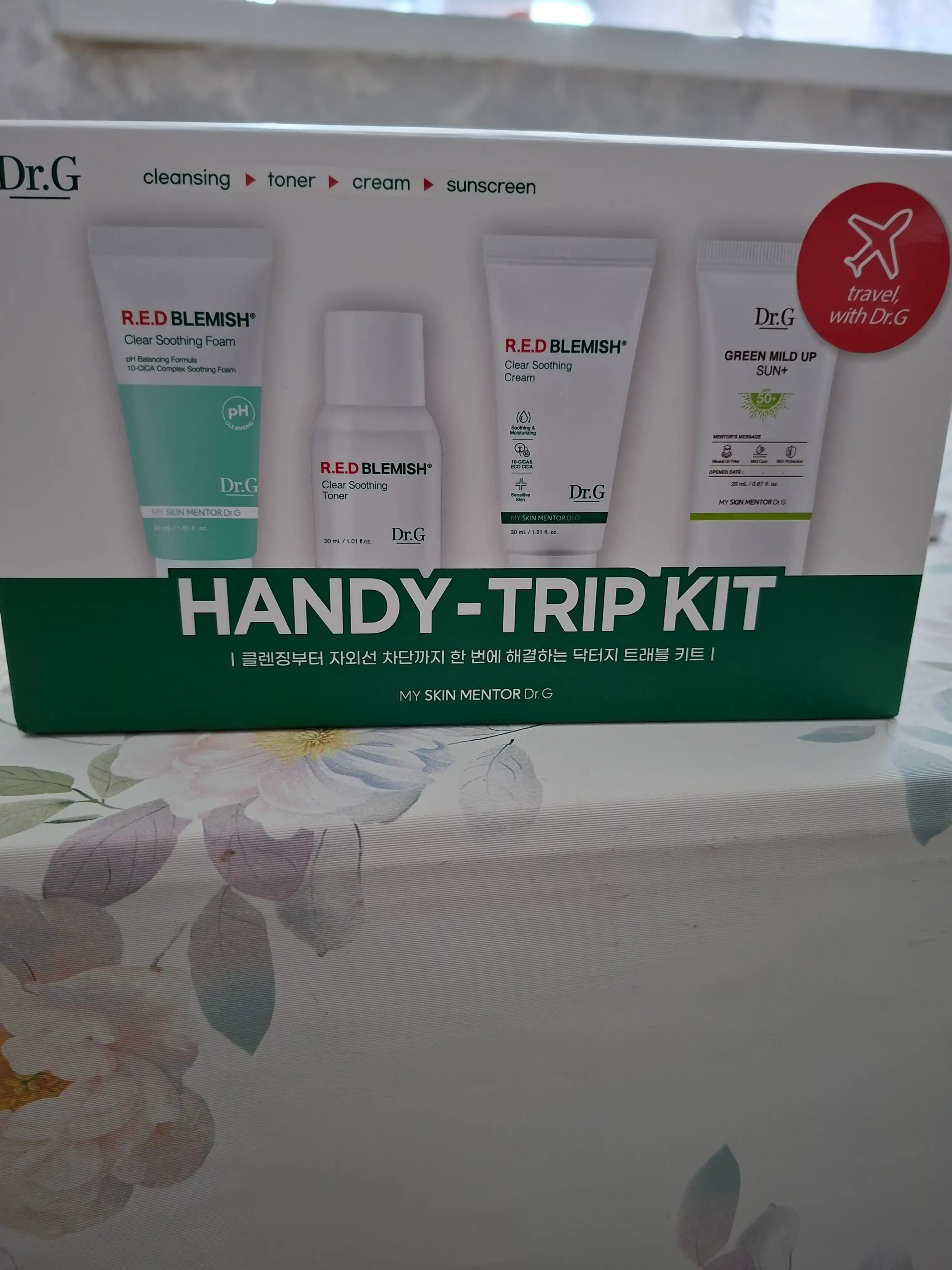Dr.G Handy-Trip Kit – Набор по уходу за чувствительной кожей: против акне и покраснений