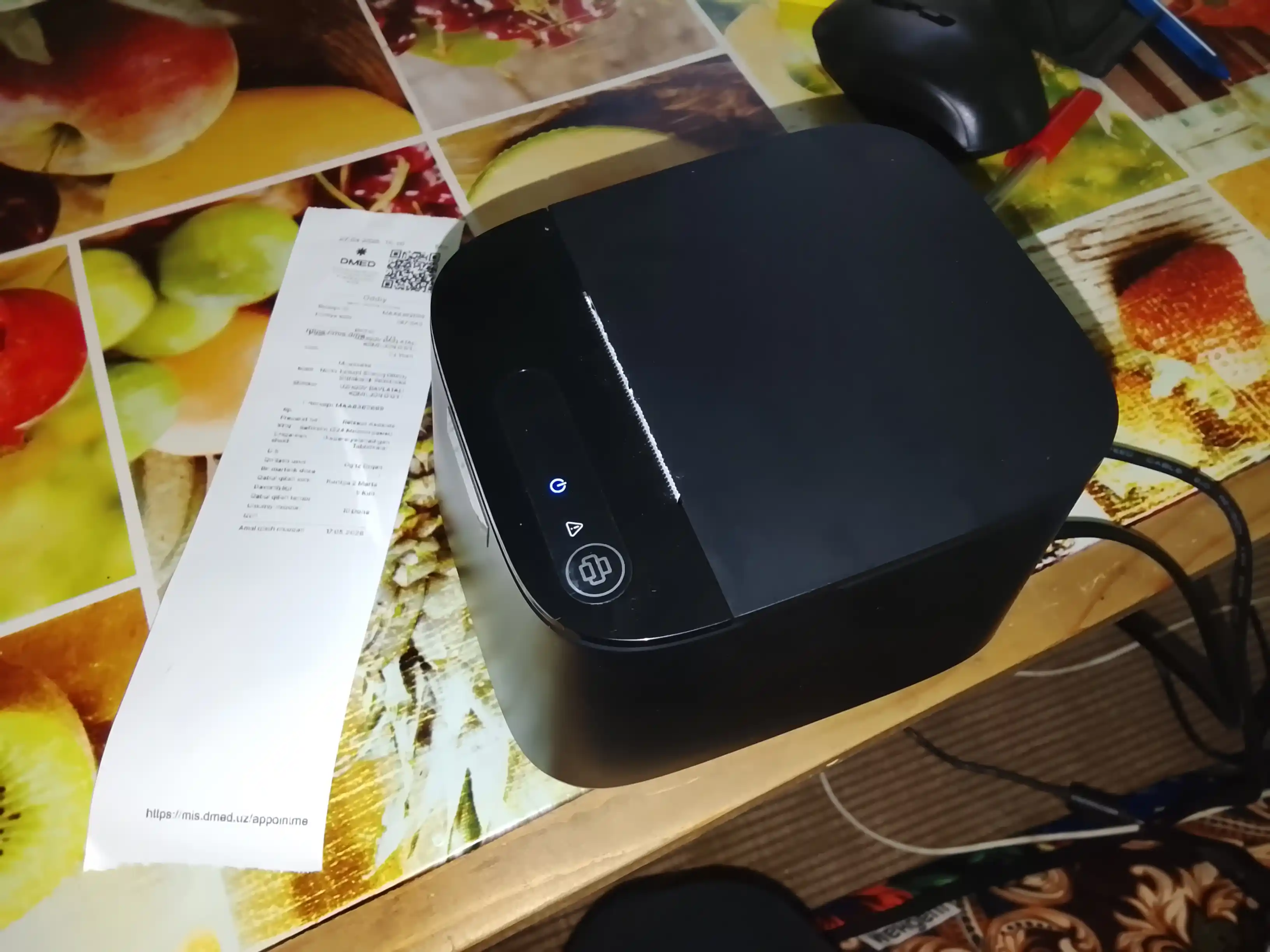 Чековый термопринтер Xprinter XP-58IIT -USB, 58 мм
