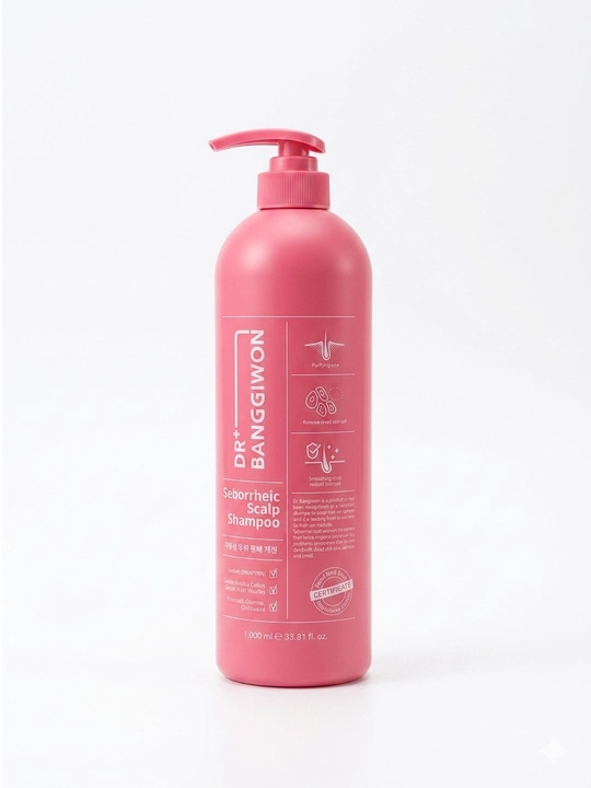 Shampun DR+ BANGGIWON Seborrheic Scalp Shampoo, 1000 ml - 