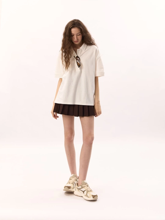 Polo futbolka oversize  JT8601-30618