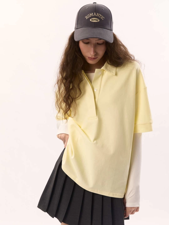 Polo futbolka oversize  JT8601-30618
