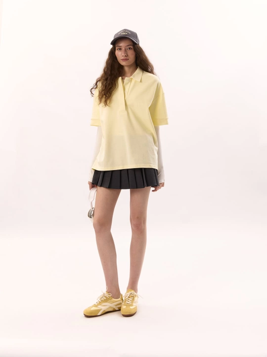 Polo futbolka oversize  JT8601-30618