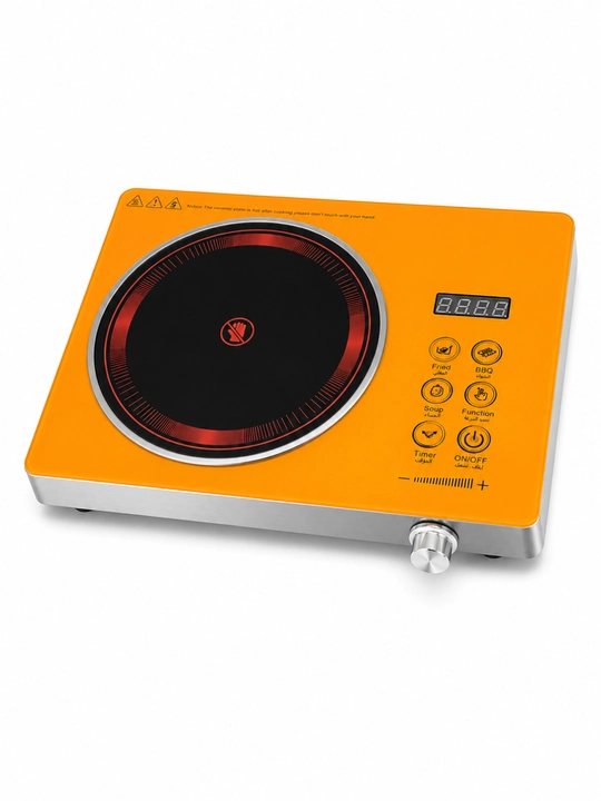 Kuchli qizdiruvchan elektr plita Ceramic cooker, sensorli boshqaruv bilan 3500w