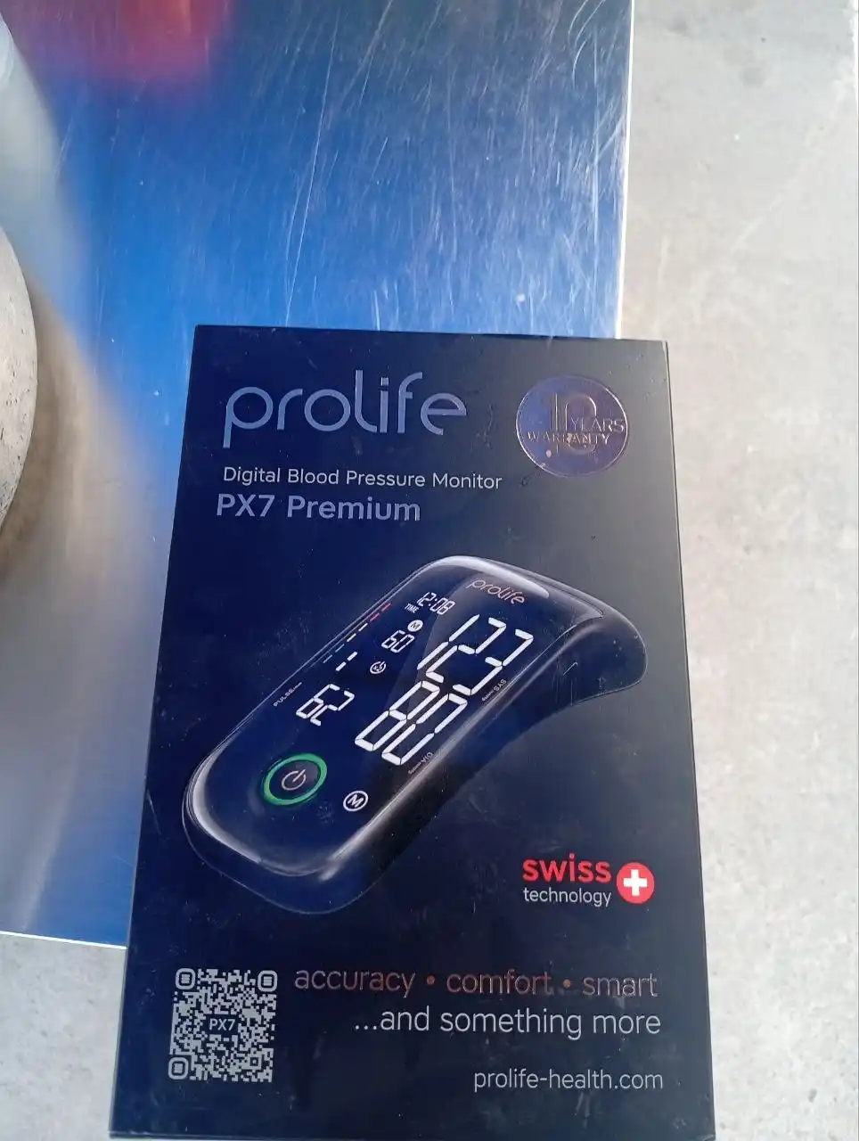 Prolife PX7 Premium aqlli, tez va aniq bosim o‘lchagichi M-L 22-45 sm