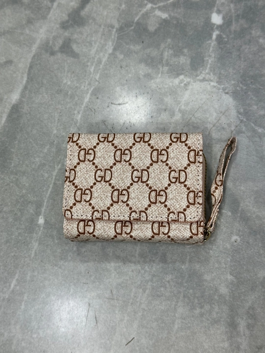 Ayollar uchun eko charm hamyon, 3 buklama, pul bo‘limi, 5+ karta