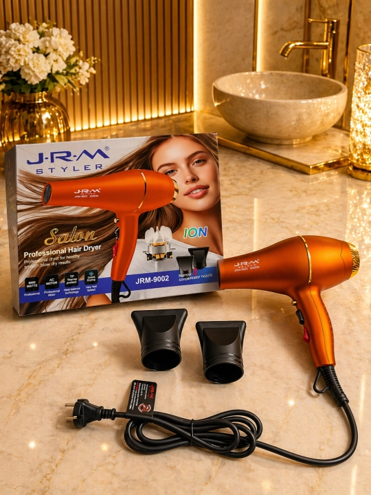 JRM Styler  professional fen, quvvati 6000watt, issiq va sovuq havo funksiyasiga ega - 