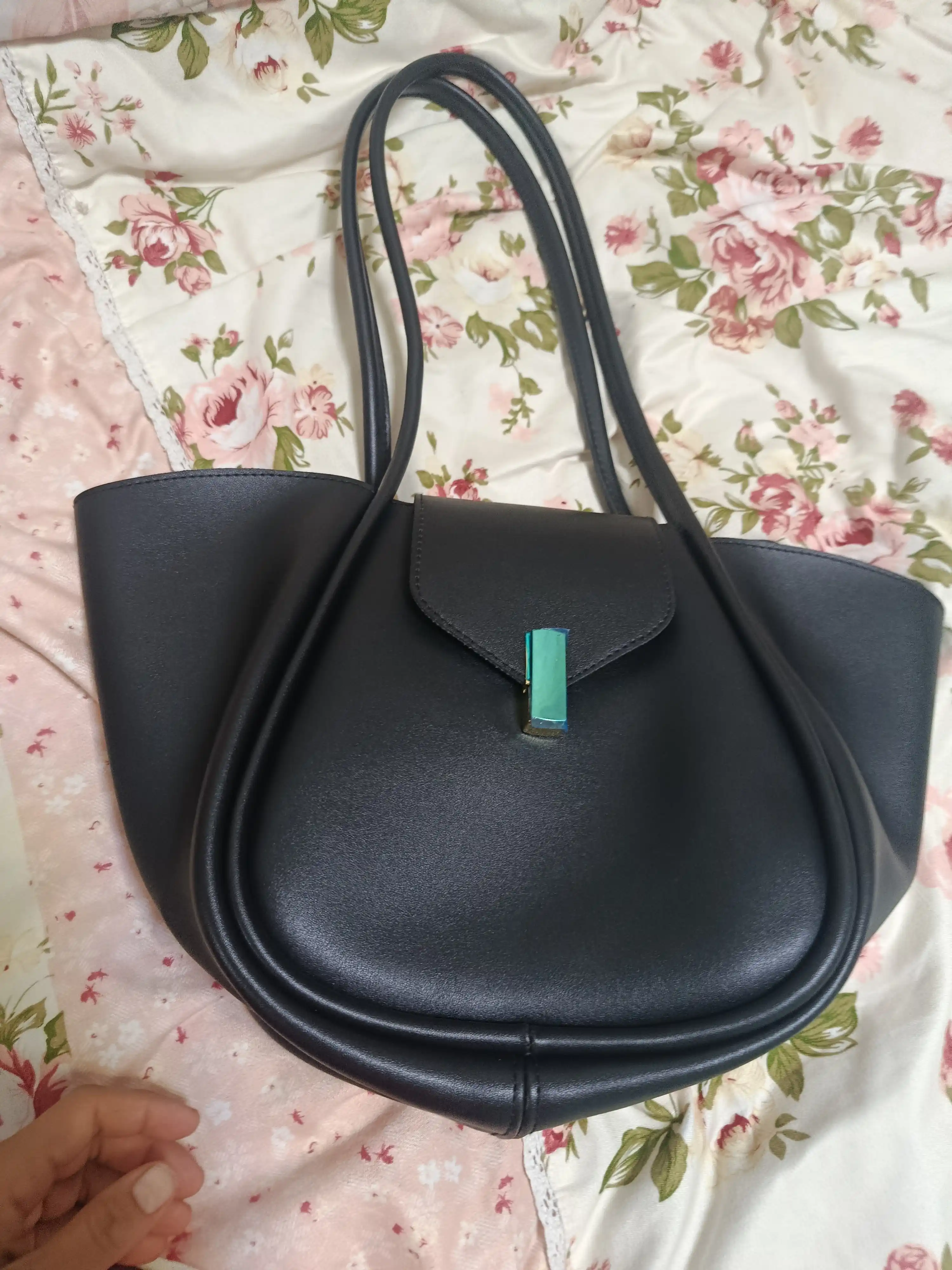 Ayollar uchun charm tout sumka, moda bahorgi shopper, o‘qish va ish uchun