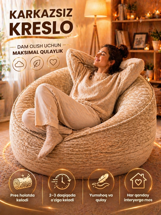 Кресло без каркаса