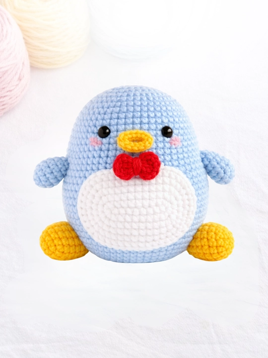 Мини набор для вязания крючком DIY, пряжа, крючки, наполнитель, для начинающих - 