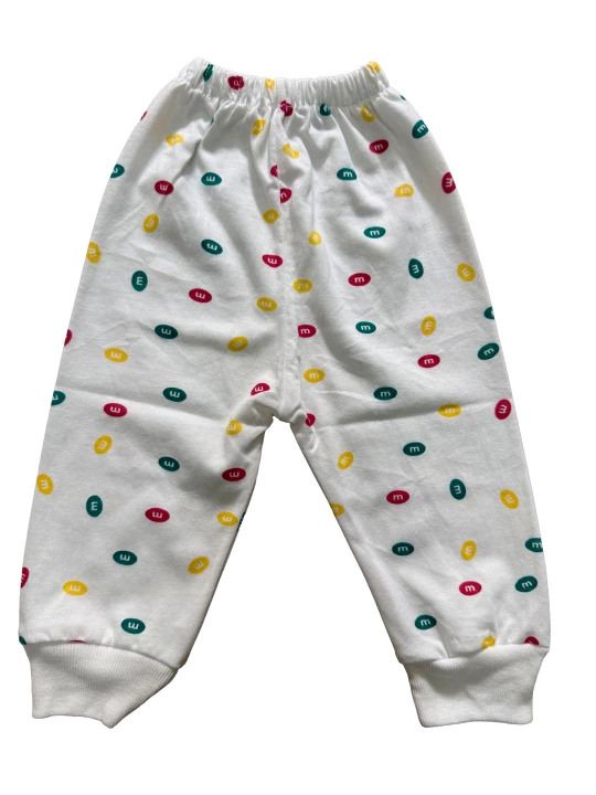 Chaqaloqlar uchun yumshoq paxtali uch to'plamli pijama