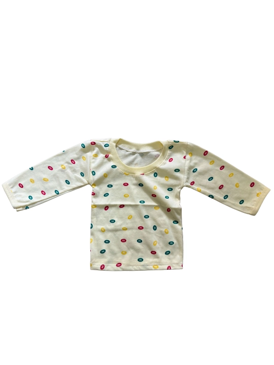Chaqaloqlar uchun yumshoq paxtali uch to'plamli pijama