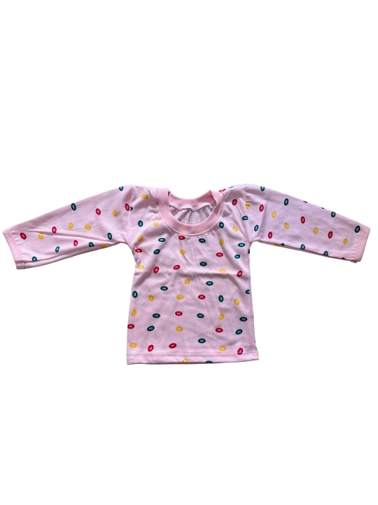 Chaqaloqlar uchun yumshoq paxtali uch to'plamli pijama