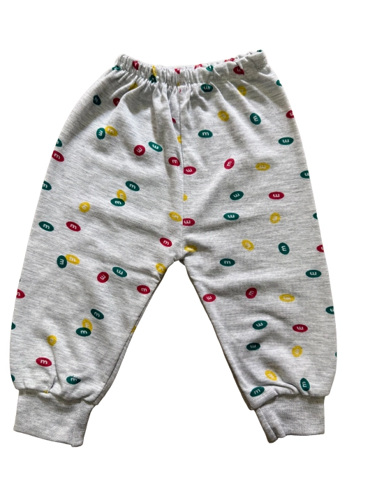 Chaqaloqlar uchun yumshoq paxtali uch to'plamli pijama