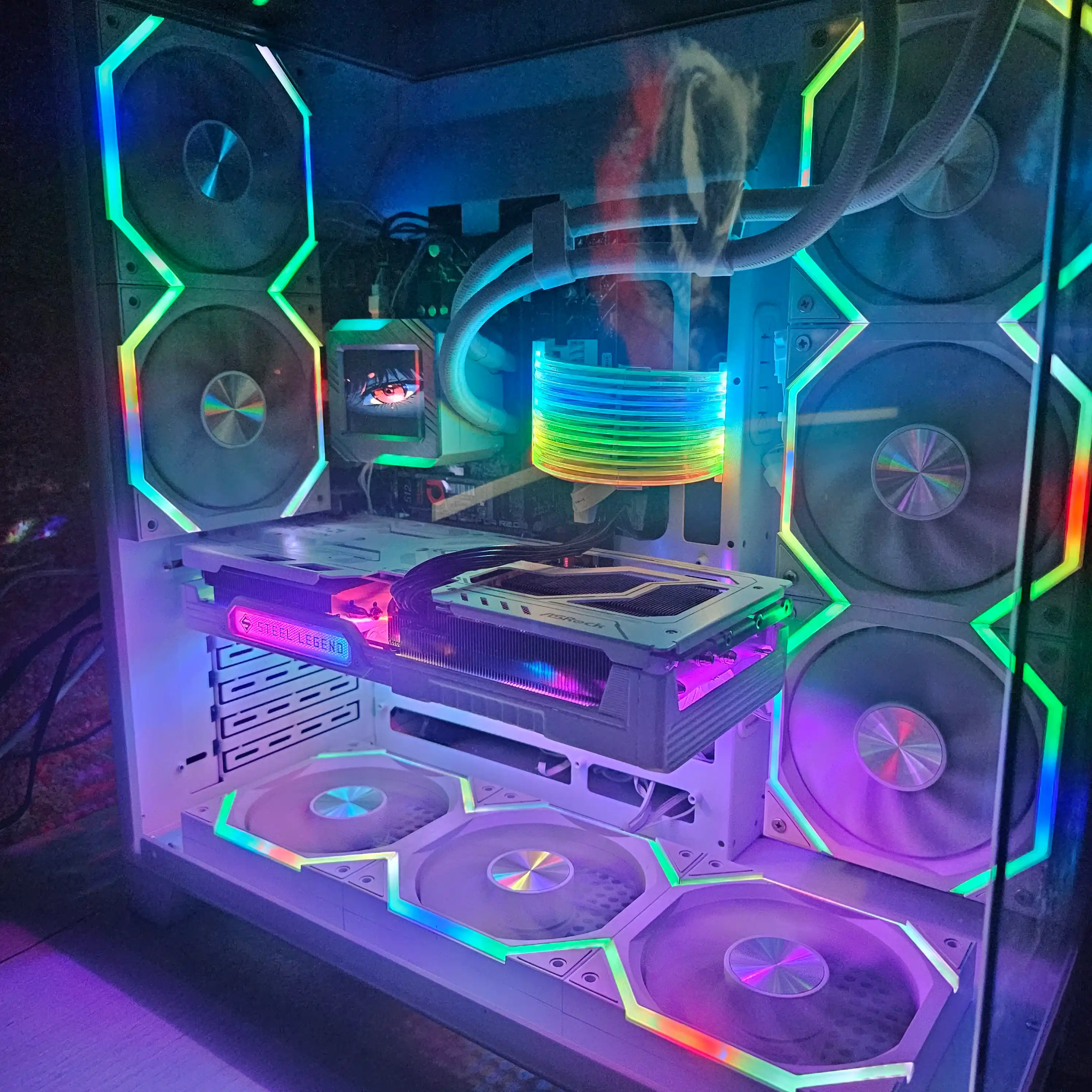 RGB кабели-удлинители питания для ПК 24 pin / 8 pin / 6+2 pin