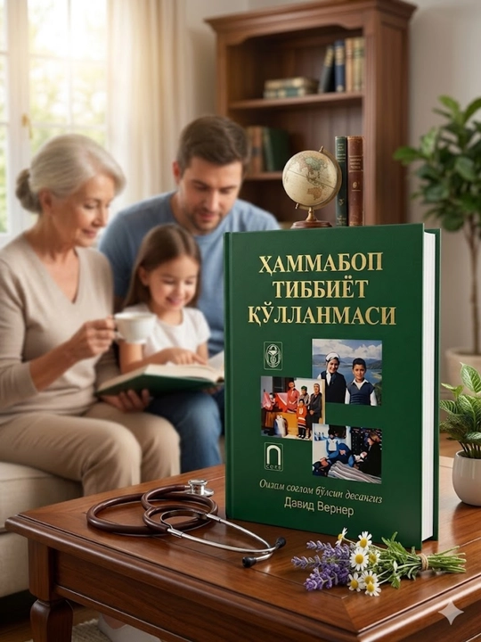 "Hamma bop tibbiyot qo'llanmasi" — David Werner, sog'liqni saqlash bo'yicha qo'llanma