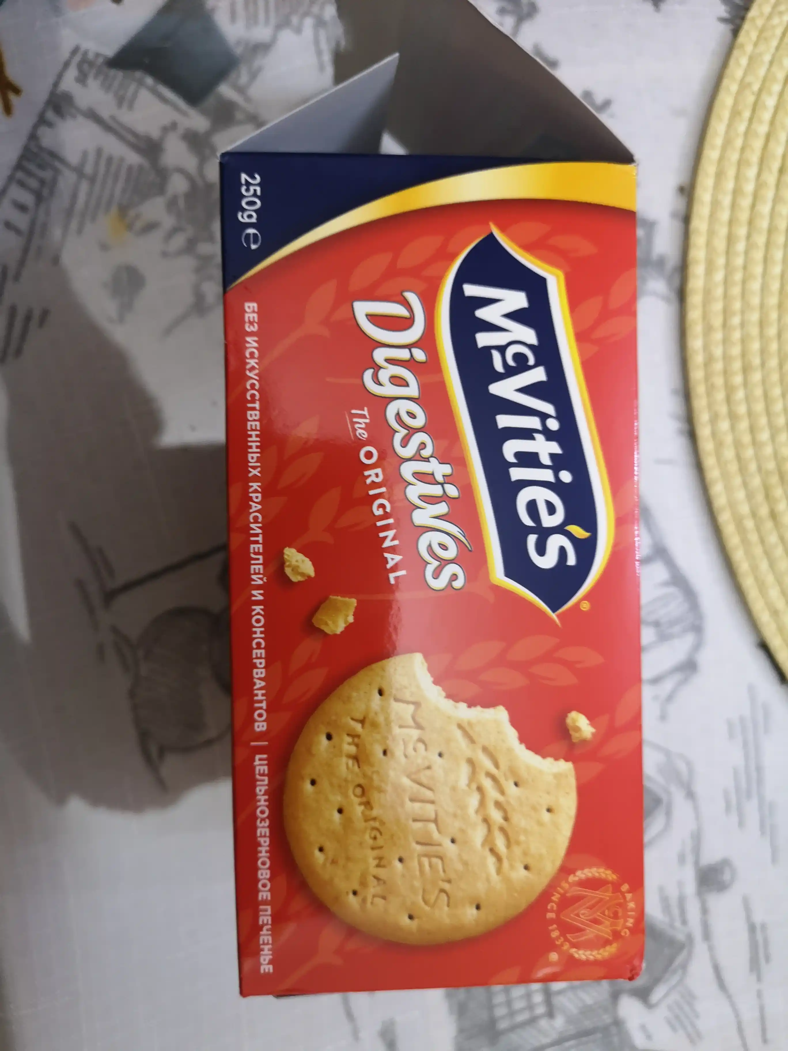 Печенье McVitie’s Digestive Оriginal, 250 г