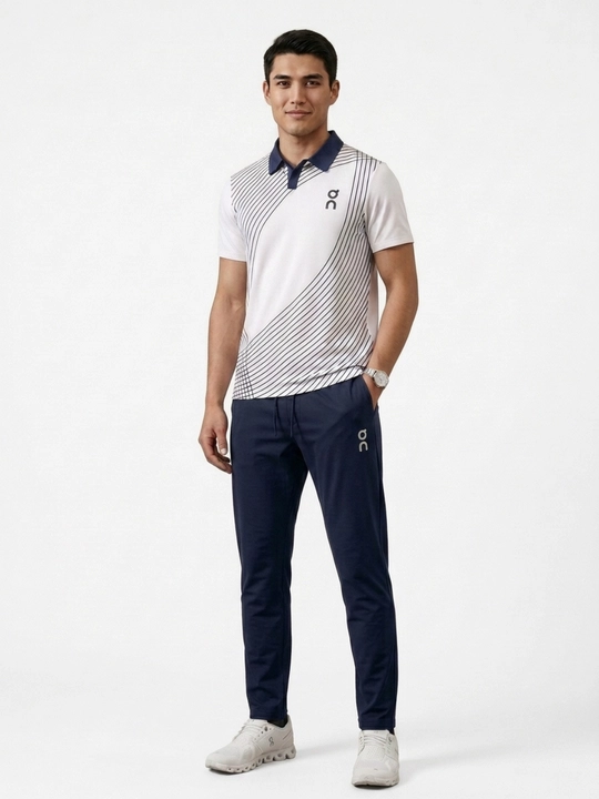 Ikki o‘lchamli erkaklar kostyumi - futbolka va shim, katta o‘lchamlar: M, L, XL