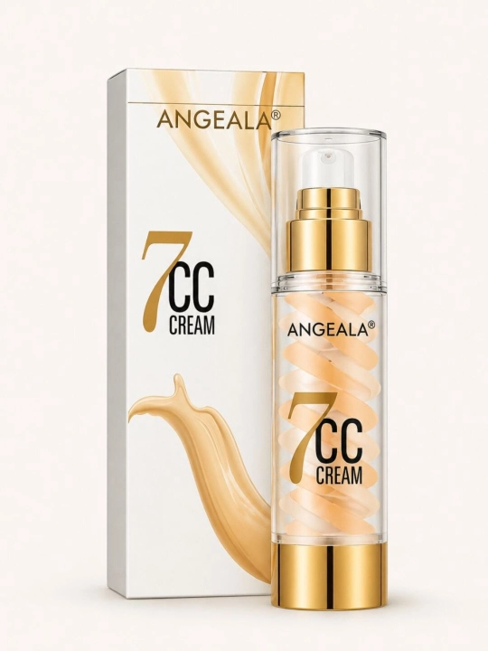ANGEALA Repair 7CC Cream — teri rangini bir tekis qiluvchi, namlantiruvchi CC krem - 