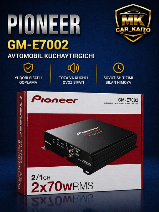 Pioneer GM-E7002 2 kanalli kuchaytirgich - 