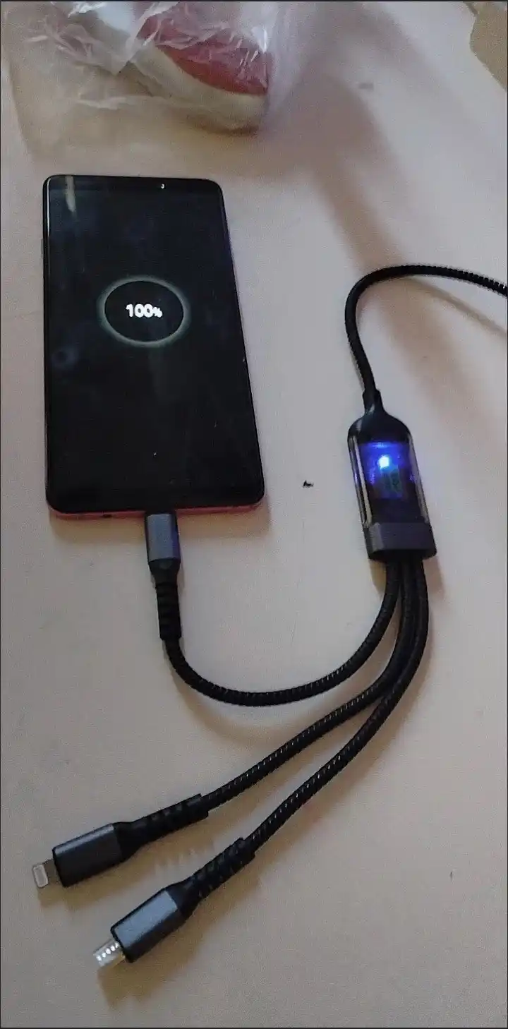 Зарядное устройство 120W, кабель для быстрой зарядки (Micro USB, Type-C, iPhone)
