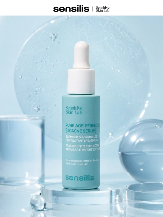 Сыворотка для лица от акне и морщин Sensilis Pure Age Perfection Cicacne Serum, 30 мл