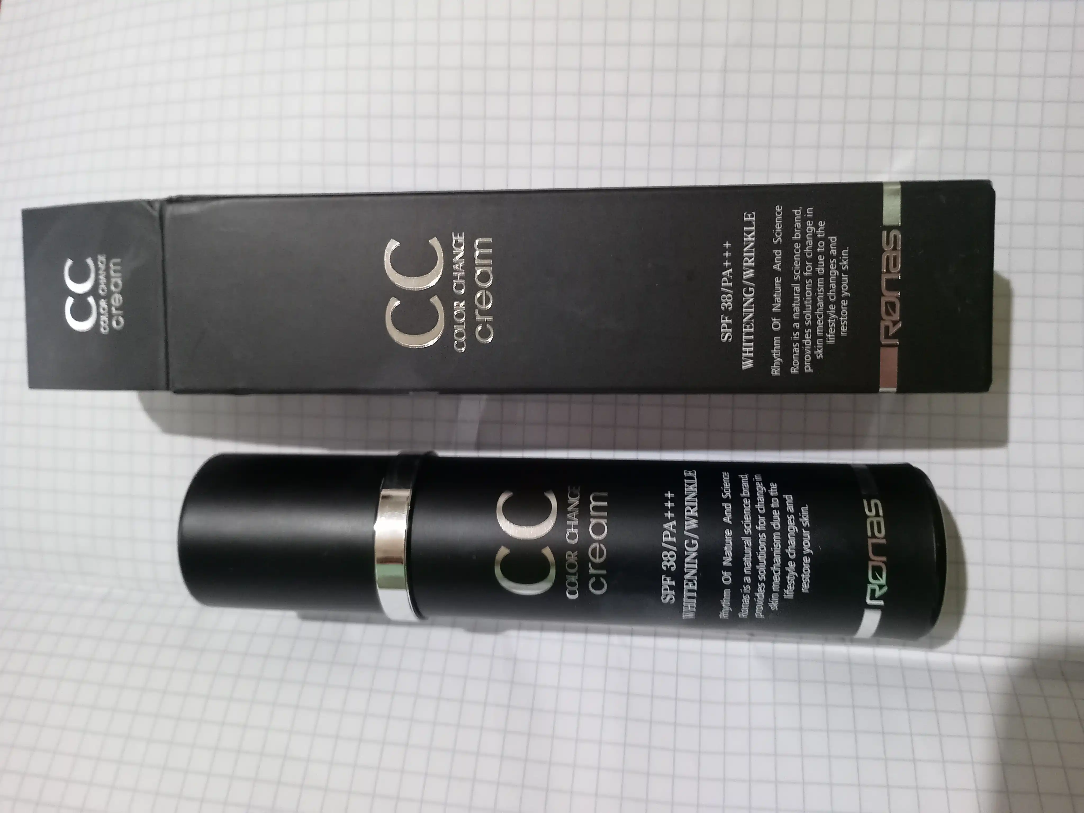 Ronas CC крем с защитой от солнца SPF 38 PA+++, 50 мл