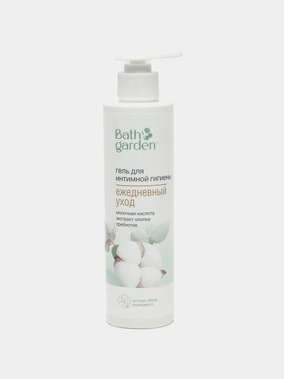 Bath Garden intim geli, kundalik parvarish uchun intim gigiyena geli, 300 ml