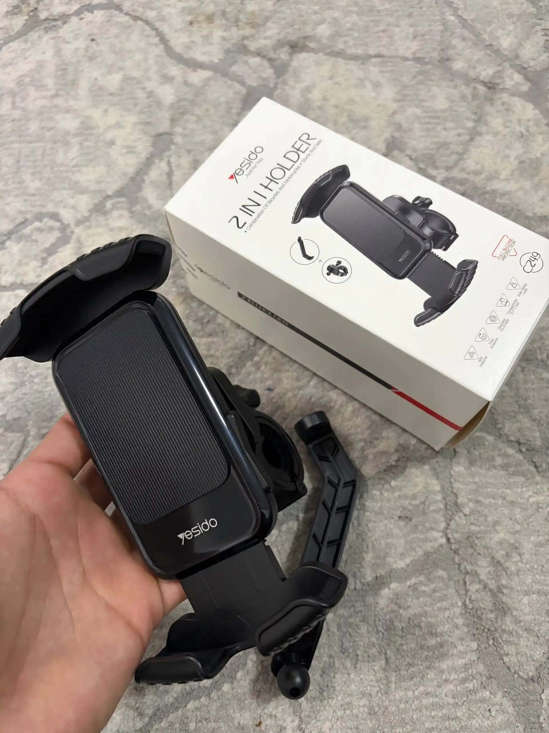 Velosiped, mototsikl uchun universal telefon ushlagichi, Holder