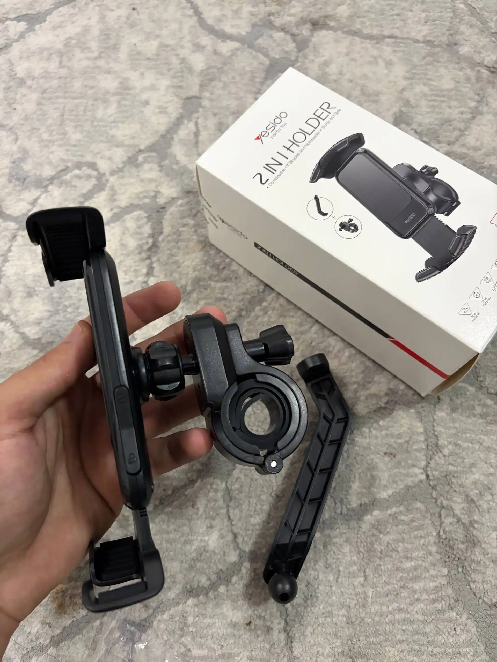 Velosiped, mototsikl uchun universal telefon ushlagichi, Holder