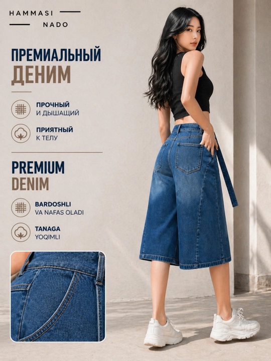 Ayollar jinsi shorti, yozgi baggy short, bermuda, kapri, kyulot oversize Y2K