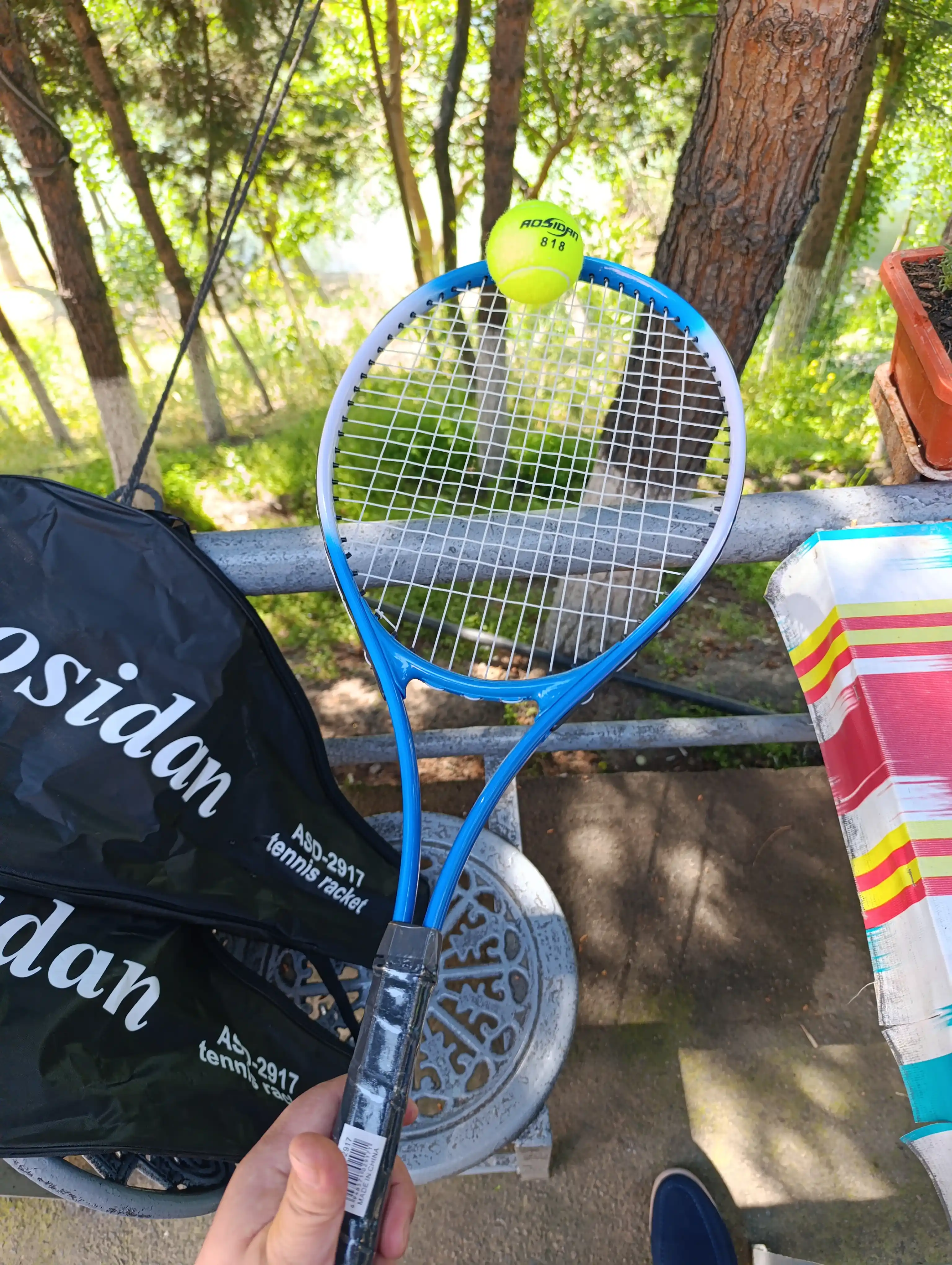 Professional tennis raketka to‘plami  2 raketka + 3 ta koptok+chexol  boshlovchilar uchun