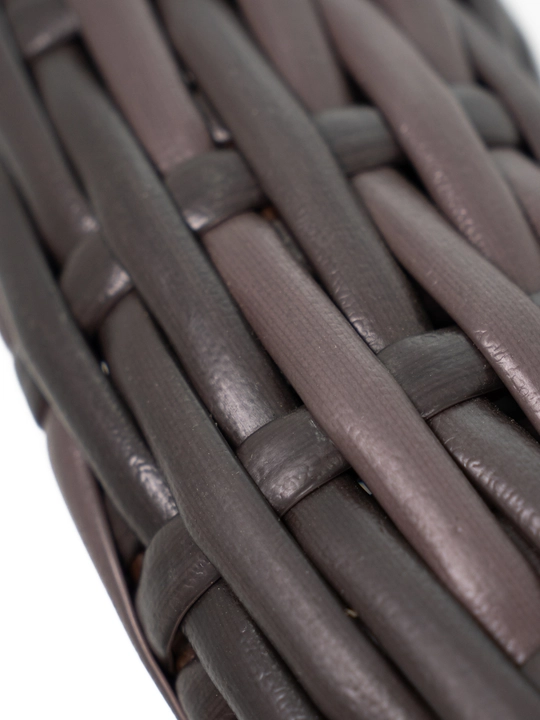 AIKO Deco 4 o‘rinli kvadrat mebel to‘plami, 1 ta stol va 4 ta kreslo, bog‘ mebellari, rotang