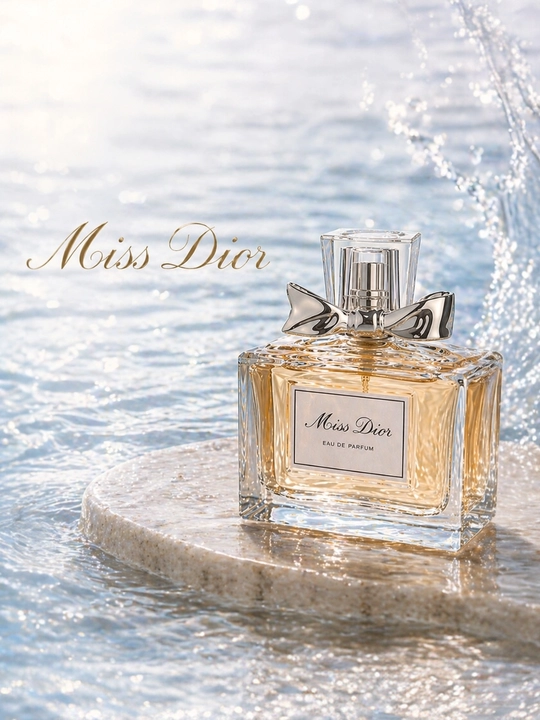 Miss Dior - parfyumlangan suv, ayollar uchun jozibador va xashamatli atir, 100 ml