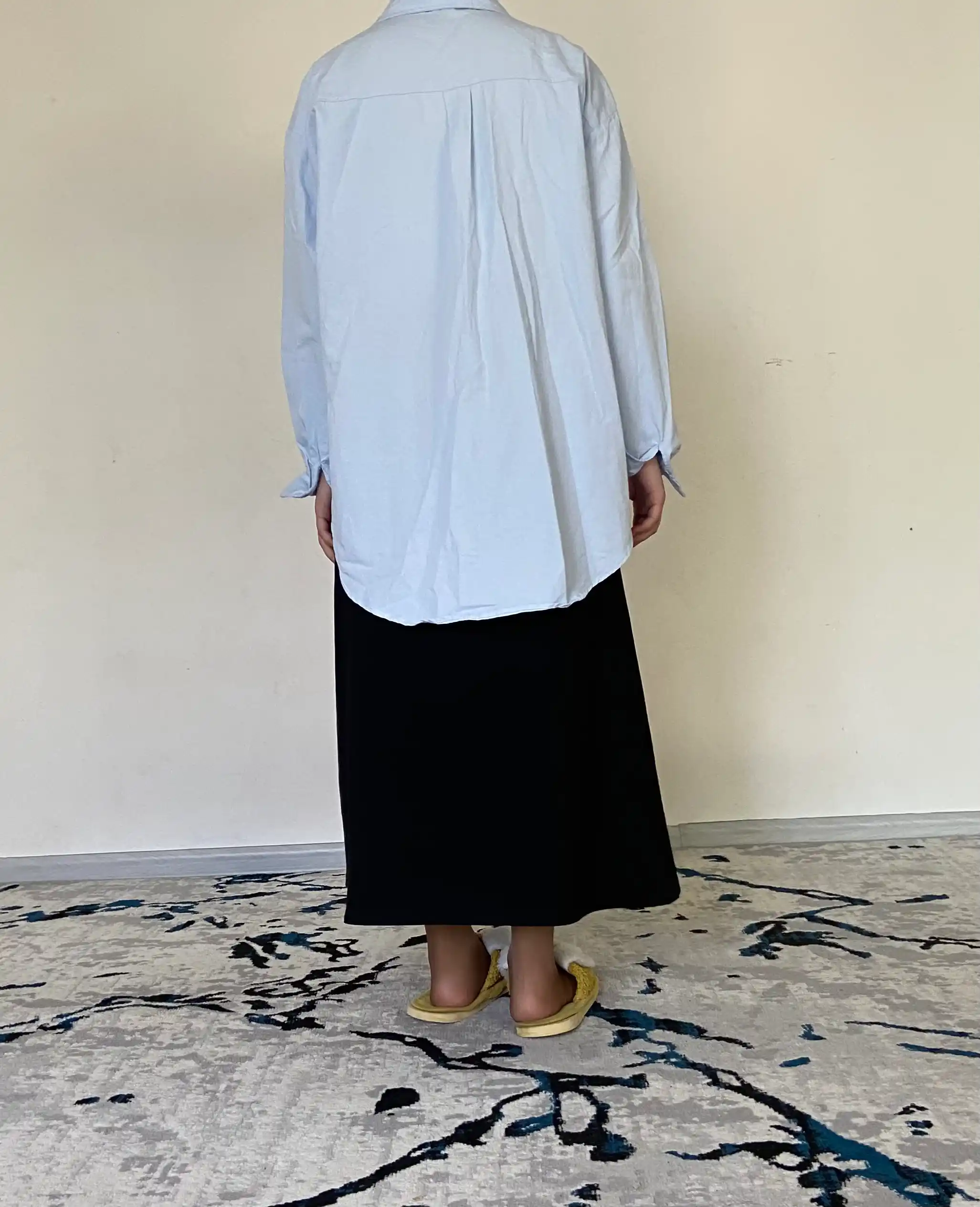 Женская рубашка oversize, c длинным рукавом, свободный крой, летняя рубашка