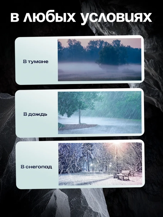 Zaryadlash bilan qayta zaryadlanuvchi LED faralar