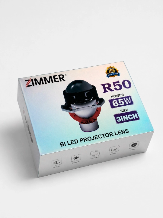 Bi LED Linza Zimmer R50 65W va Zimmer R50 Max 80W - yorqin avto chiroq, fara linzalari