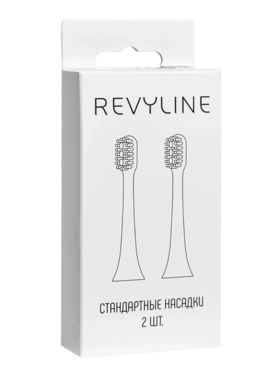 Насадки Revyline RL 040 сменные для электрической зубной щетки 2 шт - 