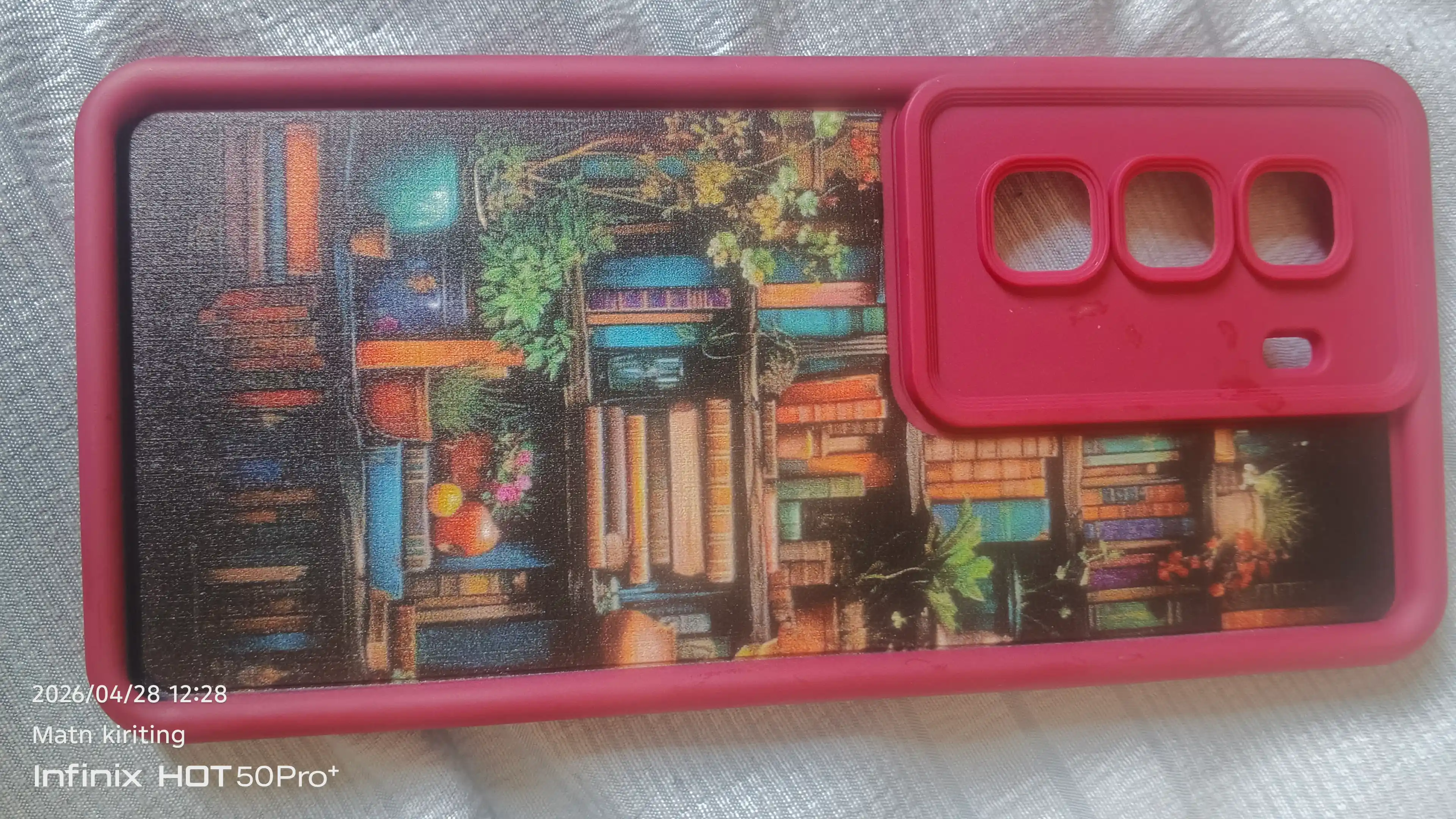 G'ilof Infinix Hot 50 Pro Plus smartfoni uchun