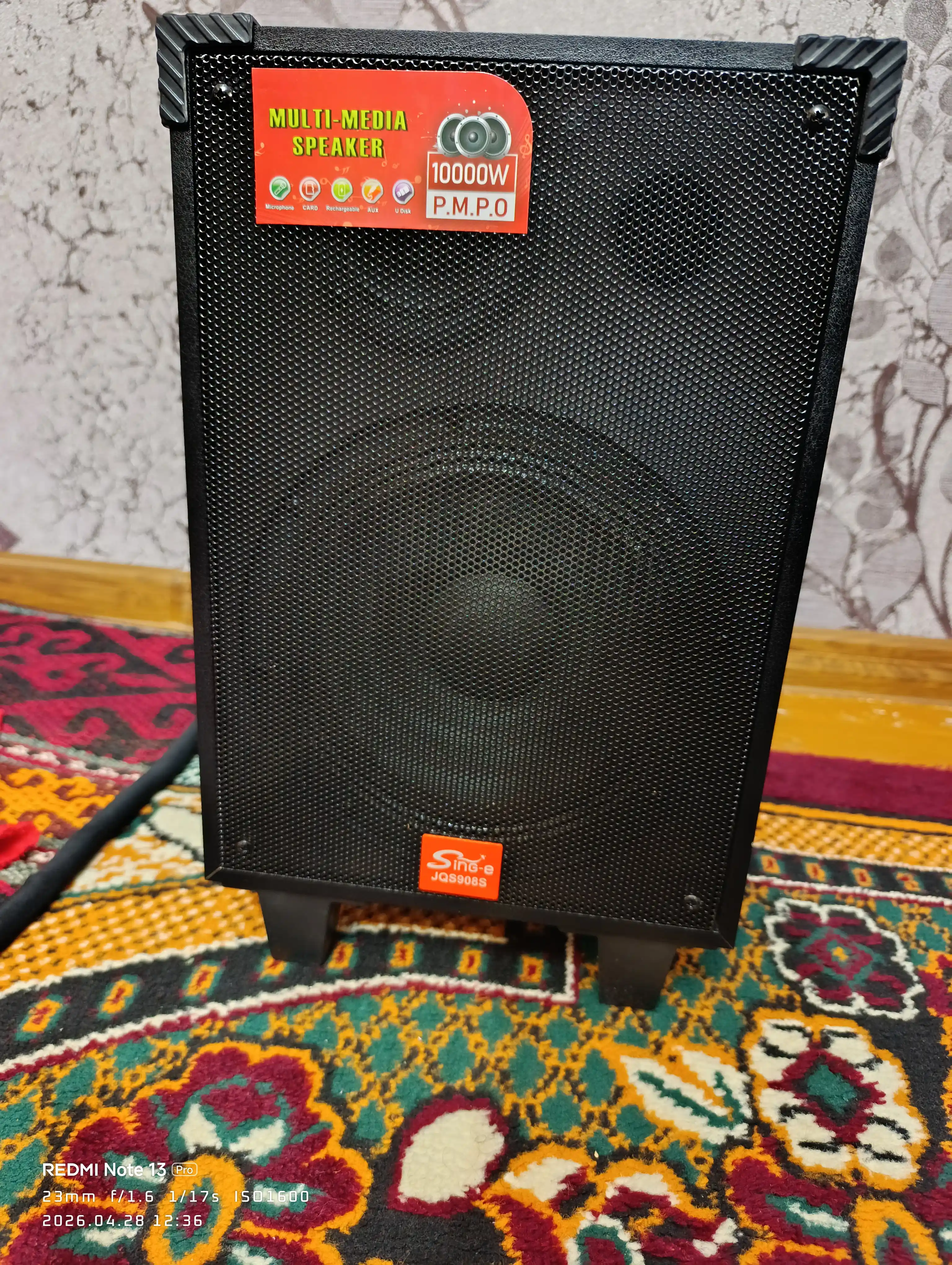 Караоке-колонка с Bluetooth-микрофоном ZQS 10101, 8148, 4239, 908s