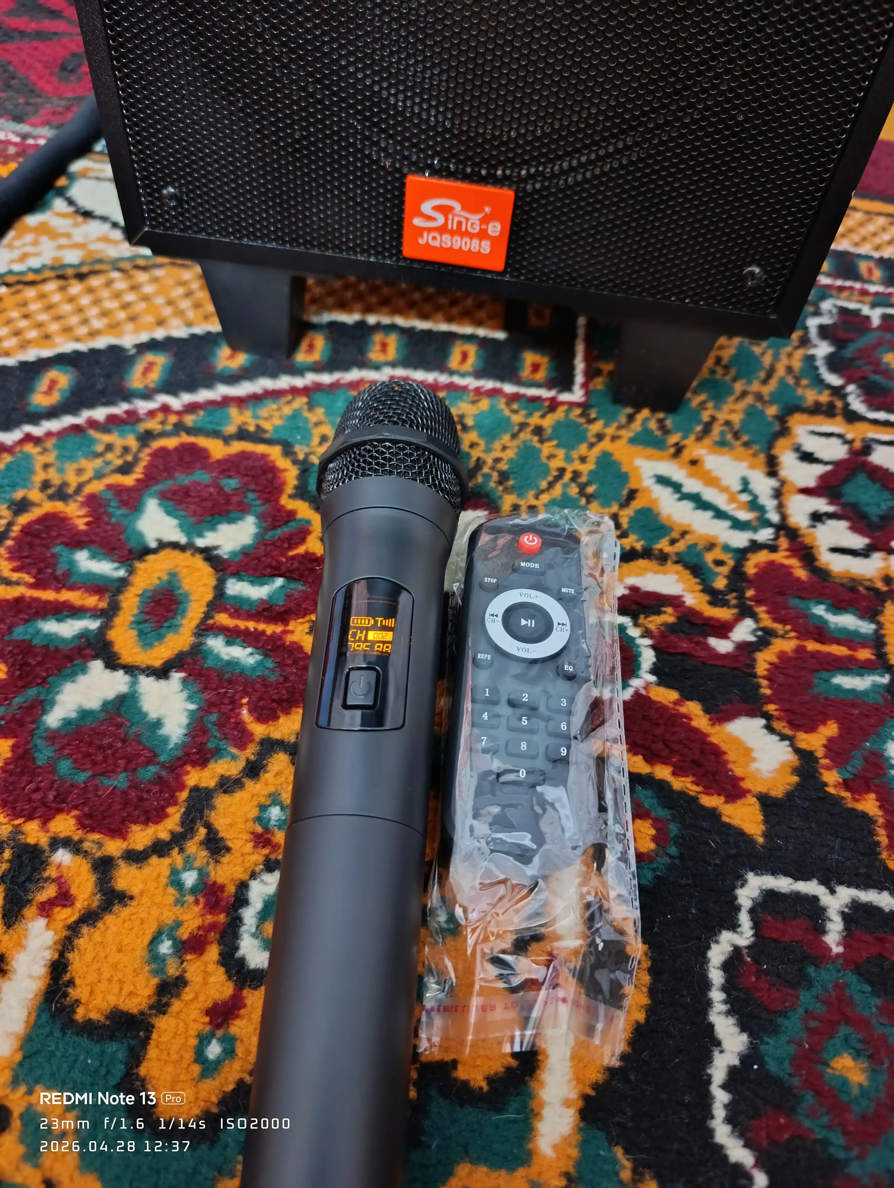 Караоке-колонка с Bluetooth-микрофоном ZQS 10101, 8148, 4239, 908s
