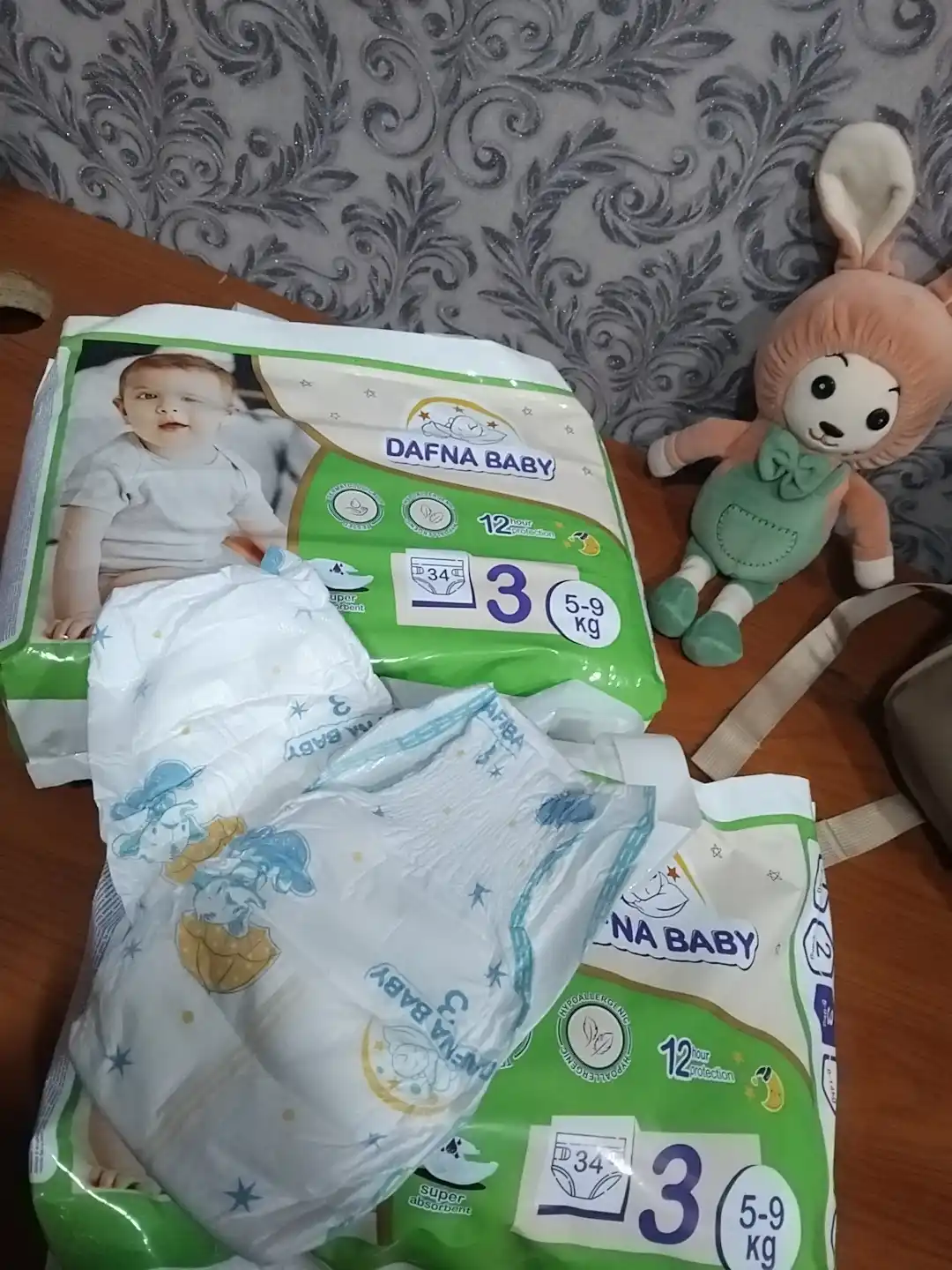 Детские подгузники, Dafna baby 1,2,3,4,5,6