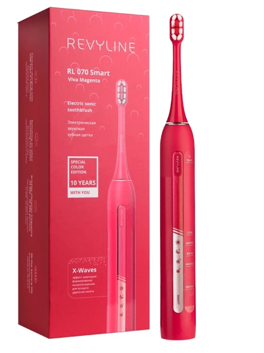 Elektr tish cho‘tkasi Revyline RL 010, tovushli, akkumulyatorli - 