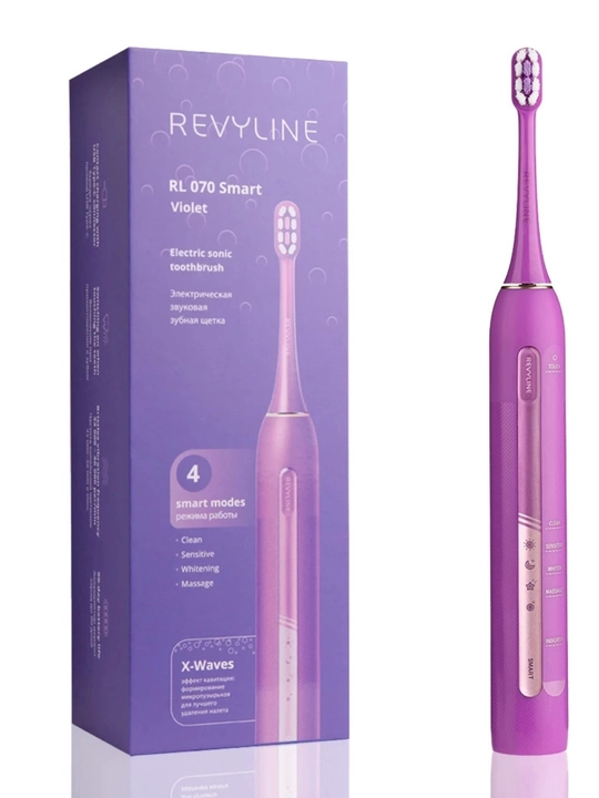 Elektr tish cho‘tkasi Revyline RL 010, tovushli, akkumulyatorli - 