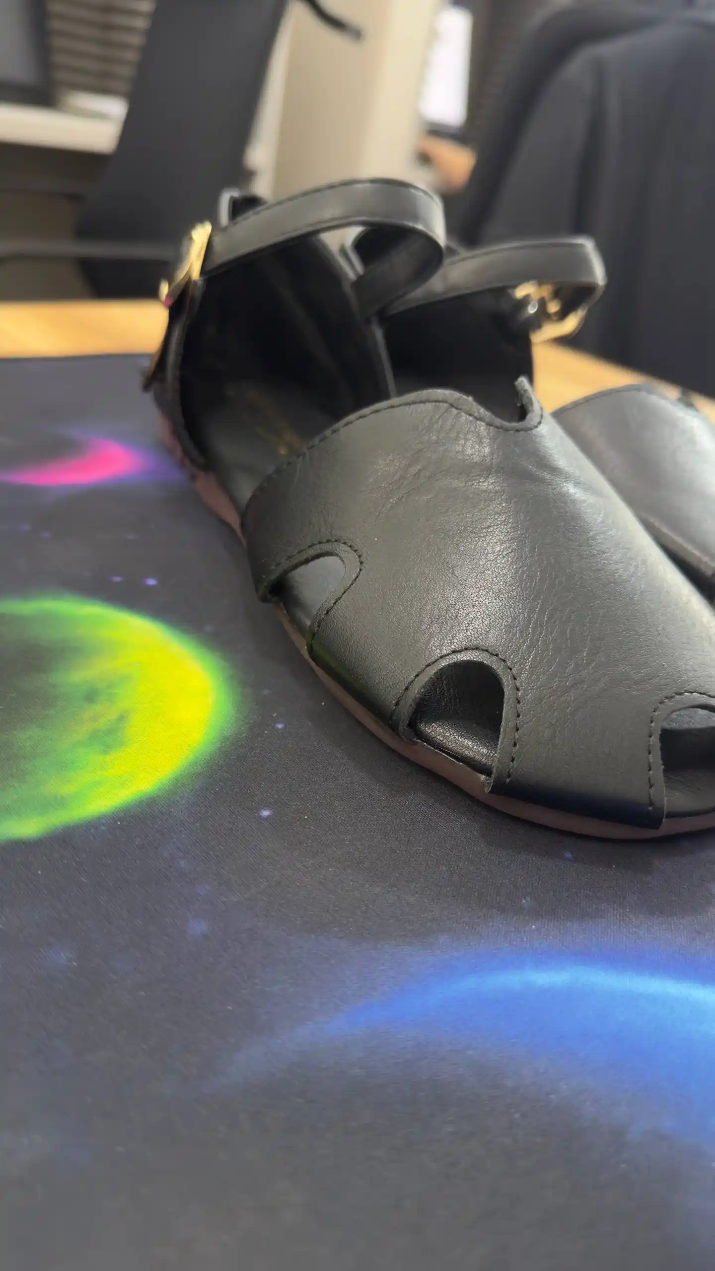 Ayollar uchun oyoq kiyimlar, yozgi basanojka, eko teri, qulay sandal, 36-40 размер