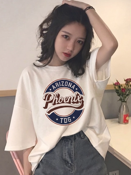 OVERSIZE футболка для женщин и девушек - 