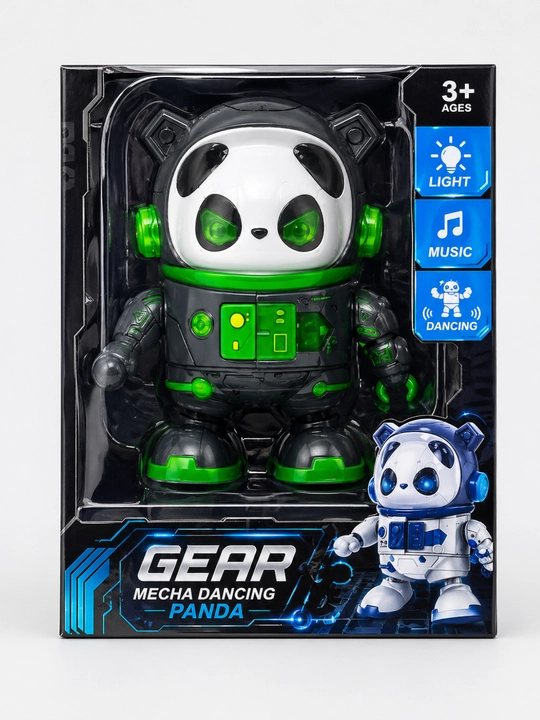 Робот игрушка GEAR Mecha Dancing Panda TA-3 с музыкой, светом и движением