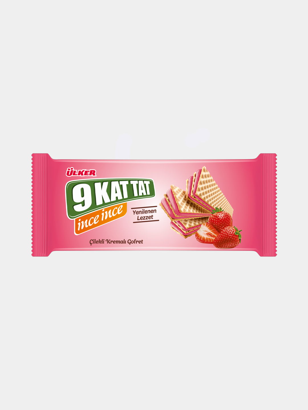 Вафли Ülker 9 Kat Tat İnce Cilek, 114 гр - 