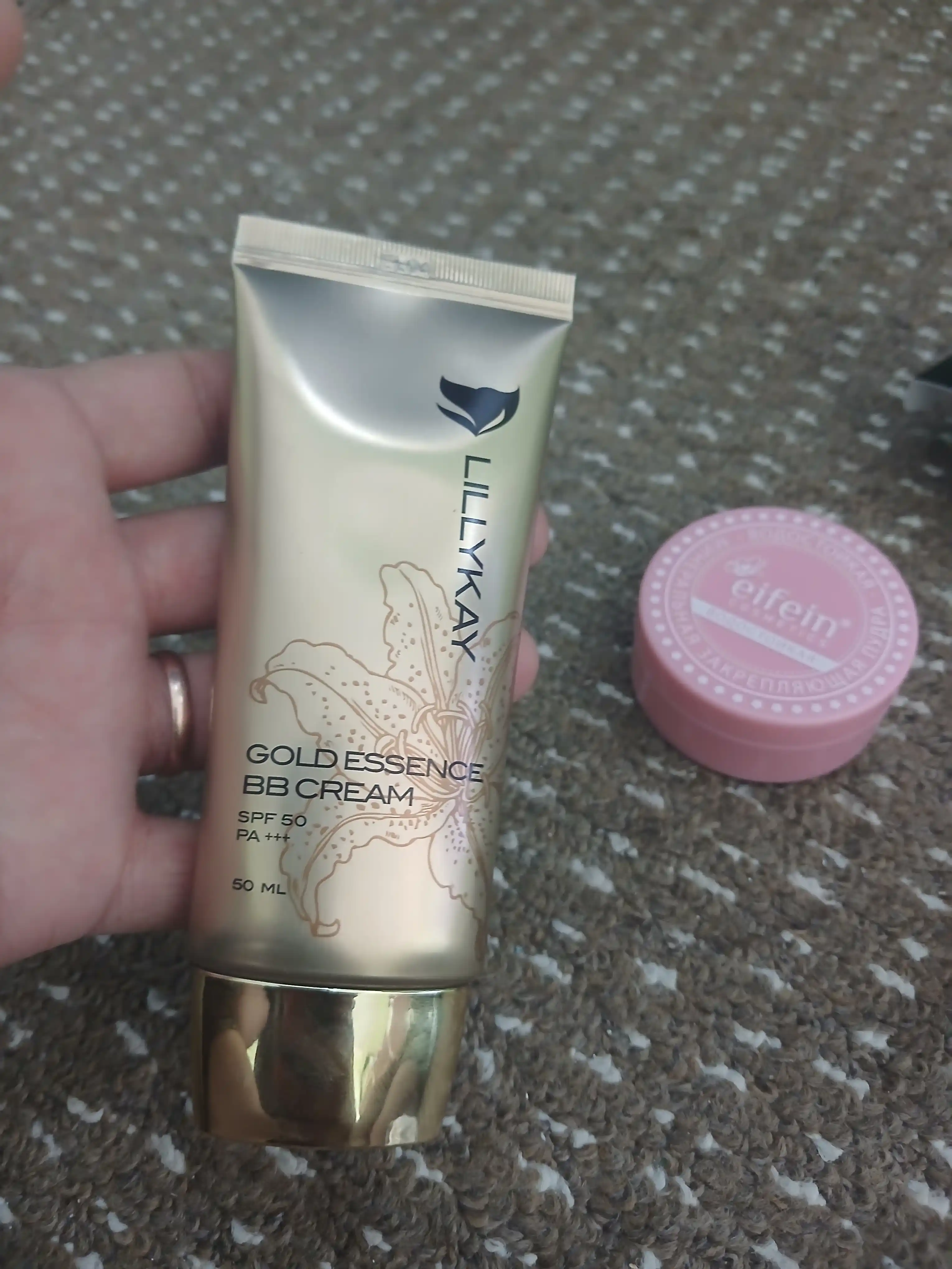 BB-крем для лица, Lillykay Gold Essence, BB-крем с экстрактом золота, 50 мл, Корея