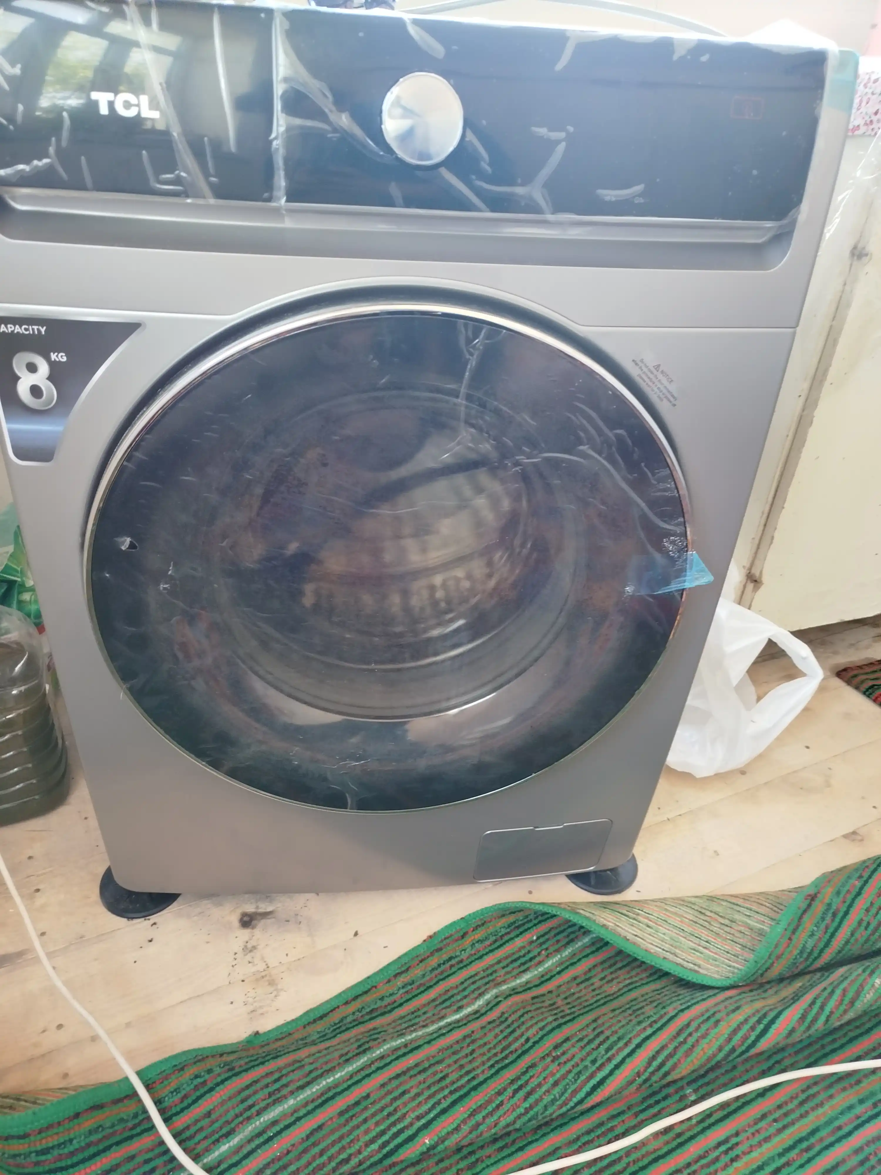 Kir yuvish mashinasi TCL P808FL Turbo Inverter Smart++ , 8 kg, 2 xil rang