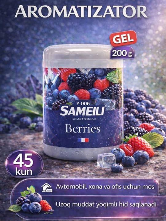 Ароматизаторы для воздуха  “SAMEILI” — 10 ароматов для автомобиля и дома - 
